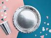 Picture of PAPER CUPS SILVER 220ML - 6 PACK